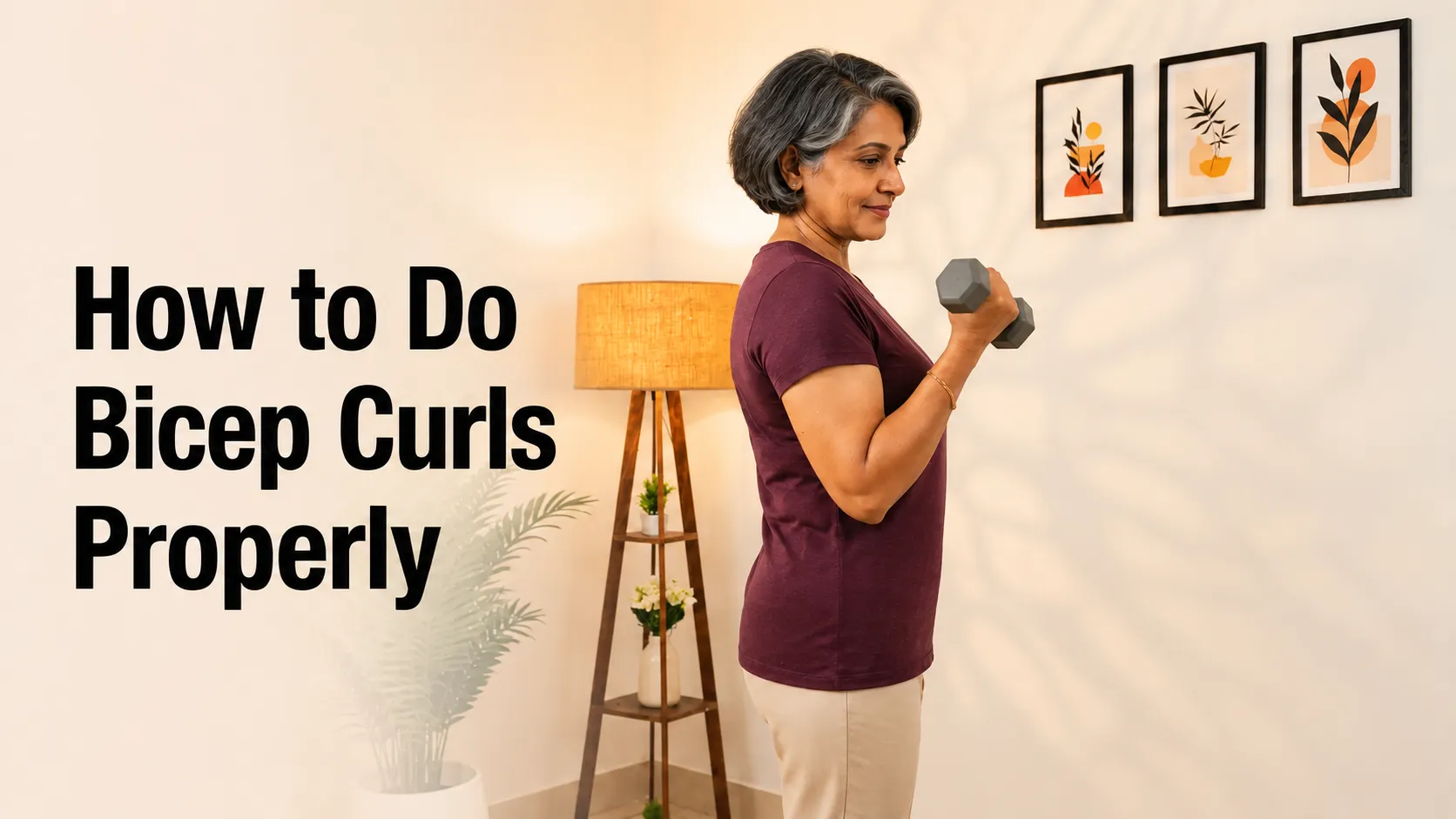 How to Do Bicep Curls Properly