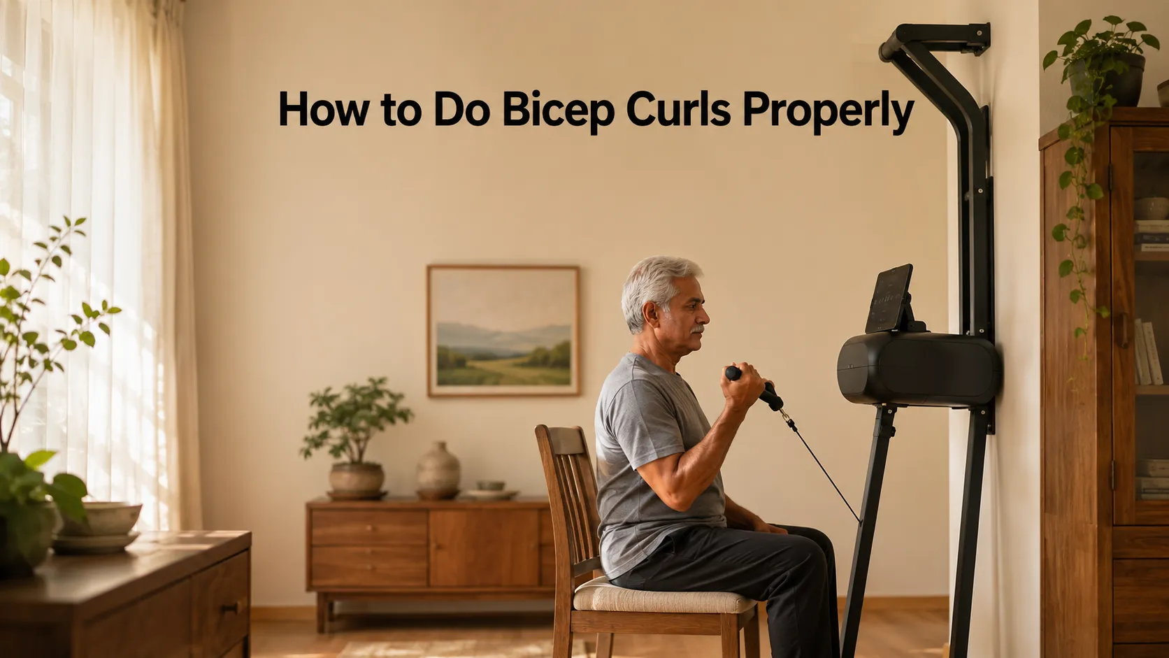 How to Do Bicep Curls Properly