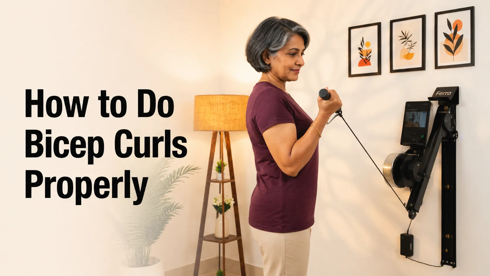 How to Do Bicep Curls Properly